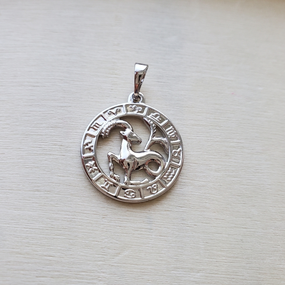 Capricorn Charm Pendant